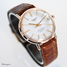 Longines Or 18K Flagship 3418 RARISSIMO Cal 345 Automatique Cremaillère - 1966
