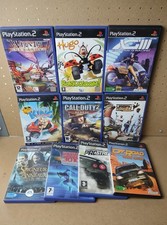 Lot 10 Jeux Jeu Ps2 Sony