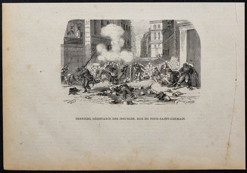 1872 barricade rue du - 1872,