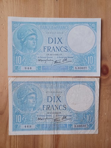 B14 lot billets de - billets,