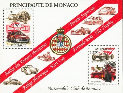 Timbre monaco neuf - timbre,