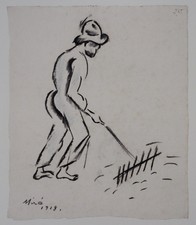 Joan MIRO : Le paysan -