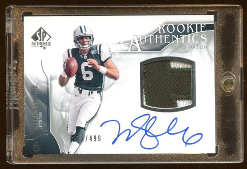 Mark sanchez 2009 authentic - mark,