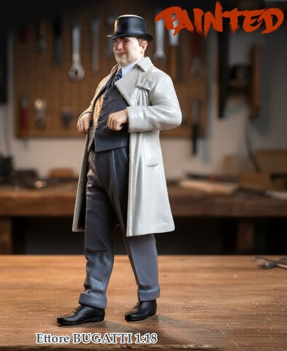 Ettore bugatti figurine - ettore,