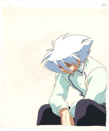 Anime cel psychic force - psychic,