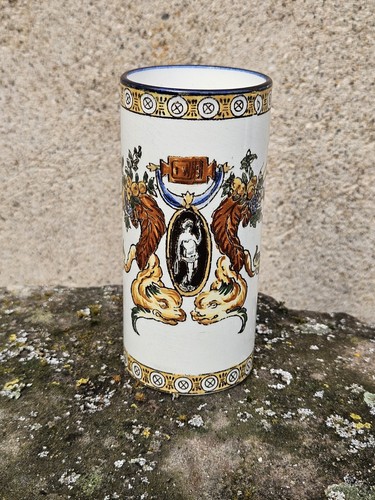 Gien vase rouleau - gien,