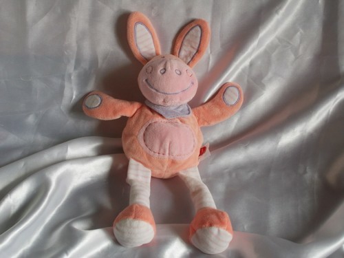 Doudou âne cheval saumon - âne,,