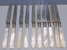 -10 COUTEAUX MANCHES NACRE