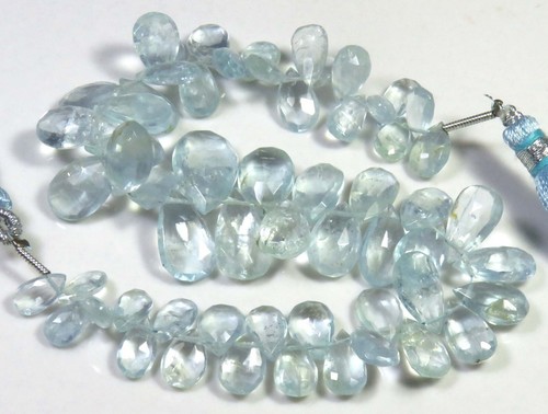 Bleu aqua poire - bleu, facettes