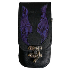 Pochette En Cuir Véritable En