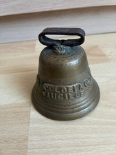 Ancienne Cloche Sonnaille en Bronze - Col de la Faucille 1323m - Décor Montagne