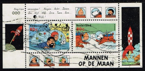 Pays bas tintin astronaut sur - pays-bas,