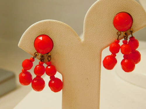 Boucles oreilles frange - À,