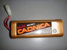 Batterie RC 7.2V Sanyo Pro Pak 2 Cadnica - Ni-Cd 1700mAh
