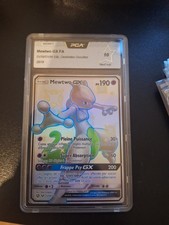 MEWTWO GX SHINY FULL ART - CARTE POKEMON SV59/SV94 SL11.5 PCA 10 FR