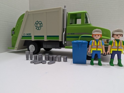 Playmobil recycling truck with - playmobil,
