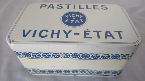 Ancienne boite publicitaire - ancienne,
