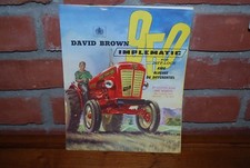 CATALOGUE / BROCHURE TRACTEUR DAVID BROWN 950 IMPLEMATIC