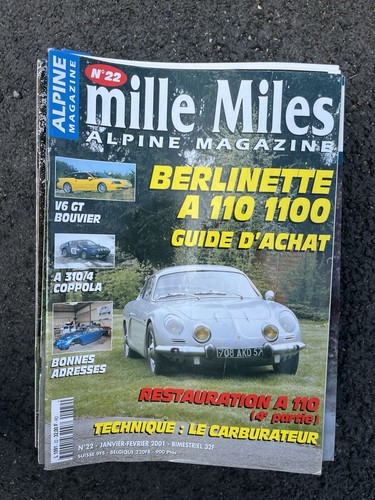 Magazine mille milles alpine - magazine,