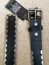 Ceinture cuir noir.moyen.