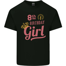 T-Shirt Fille Princesse 8 Ans