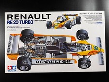 TAMIYA 1/12 RENAULT RE20TURBO avec PIÈCES P/E Item12033 F1 from Japan