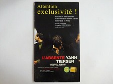 YANN TIERSEN  ♦ PLV / RARE