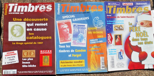 Ancien lot revue année 2003 - lot,