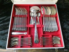 MENAGERE  METAL ARGENTE