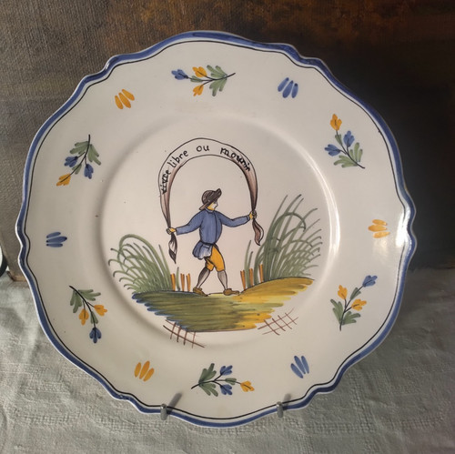 Assiette révolutionnaire - assiette,