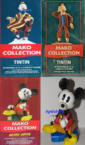 Mako moulage moules tintin - mako,