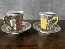 Tasses Et Sous Tasses X 2 Edme