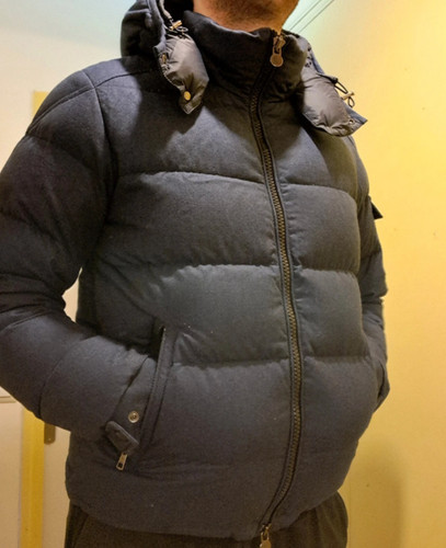 Doudoune moncler bleue size - moncler, (size