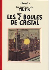 HOMMAGE A HERGE TINTIN LES 7 BOULES DE CRISTAL INTEGRALE LE SOIR NOIR ET BLANC 2