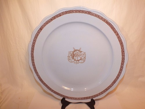 Grand plat rond - -, bwm