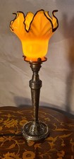Lampe bronze signé 1900 - lampe, sr