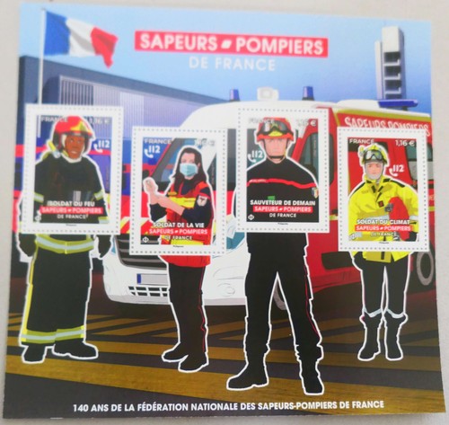 France 2022 f5584 pompiers - france,