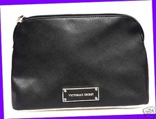 Victoria's Secret Sparkly GOLD & BLACK Colorblock Evening Clutch Bag Purse Pouch