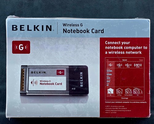 Belkin wireless notebook - wireless, g