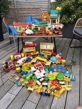 Gros Lot Fisher Price Vintage Little People Vintage 