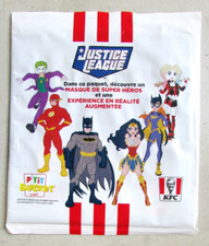 Justice League Masque de Super Héros Offert par KFC P'tit Bucket Neuf, scellé
