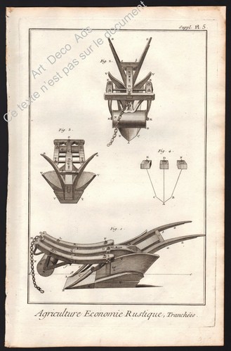 Materiel agricole ancien xviii - agricole,