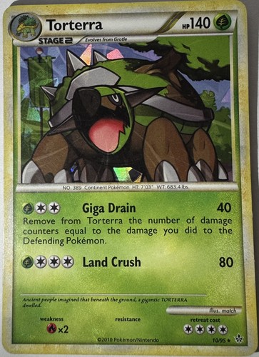Pokemon tcg torterra cracked - pokemon,