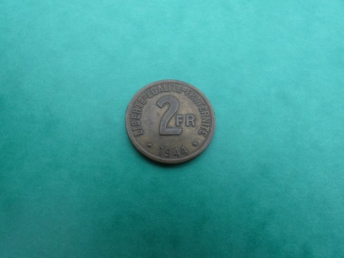 Ww2 piece francs - ww2, 1944