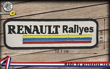 Patch Renault Rallyes écusson