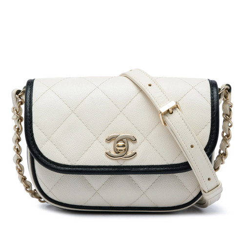 Chanel bicolore matelassé - cc,