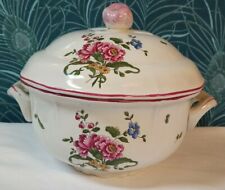 Soupière Vieux St Amand 1713 Décor floral