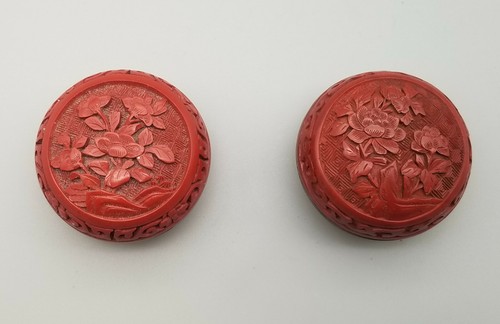 Two 1960 chinese flower - two, 1960's