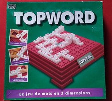 Jeu de société TOPWORD  le jeu de mots en 3 dimensions Parker 1994
