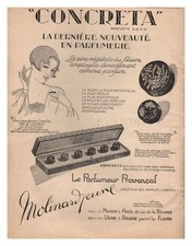 PUBLICITE PARFUM MOLINARD